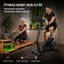 AsVIVA Ergometer Exercise Bike LED H12 Low Step-Through – View 9