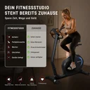 AsVIVA Ergometer Exercise Bike LED H12 Low Step-Through – View 8
