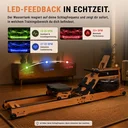 AsVIVA Water Rowing Machine RA18 Lightning – LED lighting & illumination
