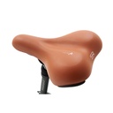 Selle Royal Gel Saddle in Brown on the B15 in Gray