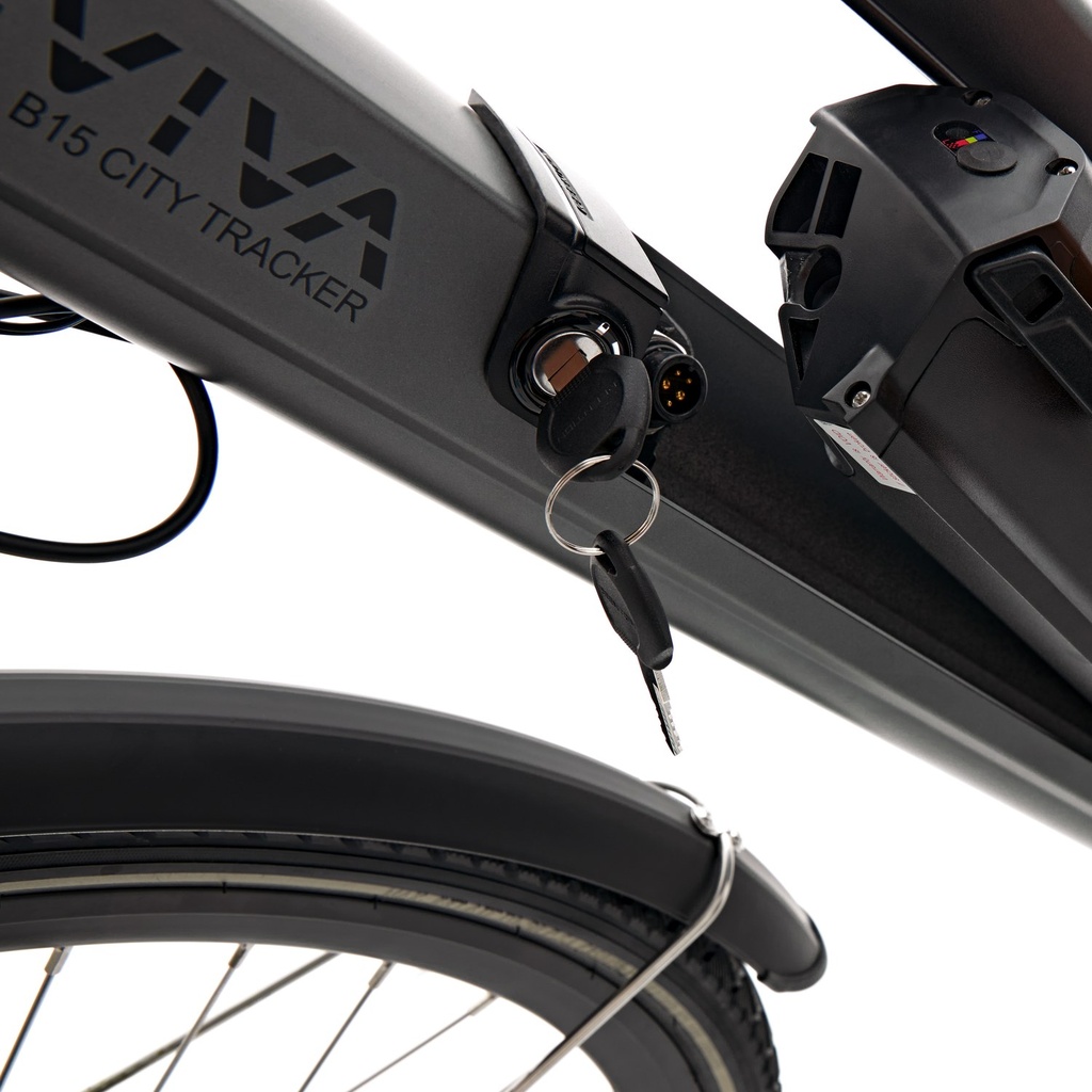 Integrated Frame Lock on the B15 in Gray