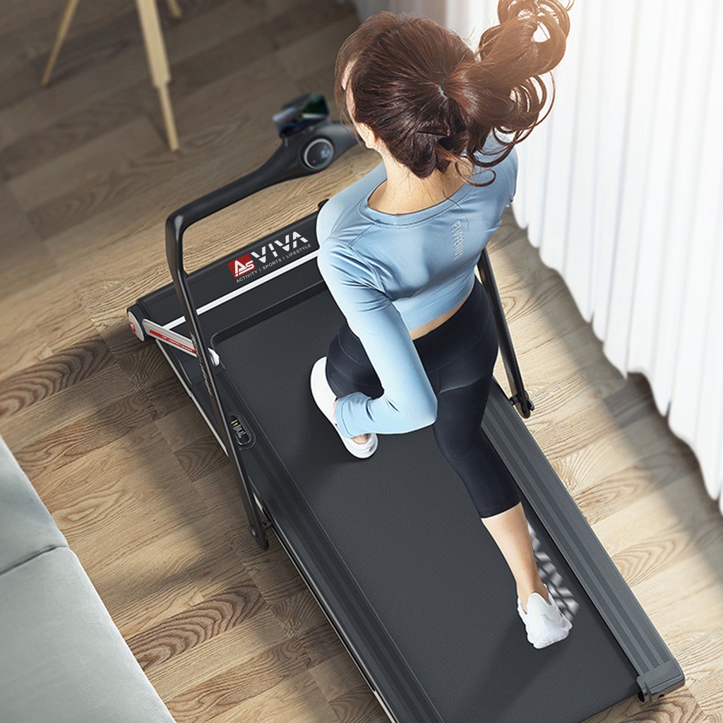 Laufband T19 – Gehen von oben gesehen