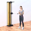 AsVIVA Home Gym & Cable Station MG7 Natural - Side View