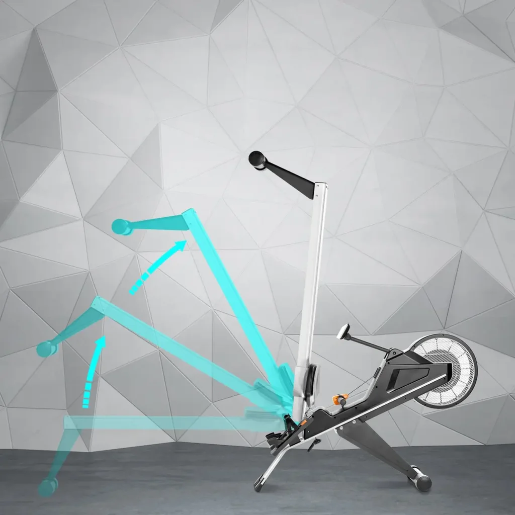 Rudergerät & Ergometer RA10 Pro – Umklappbar