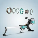 AsVIVA Rowing Machine &amp; Ergometer RA10 Pro - Product View