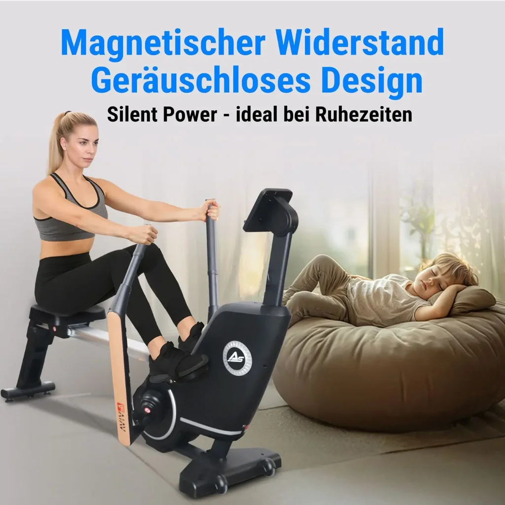 3D-Rudergerät RA12 Rower – Magnetwiderstand