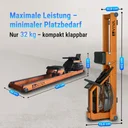 AsVIVA Water Rowing Machine RA18 Pro - Product View