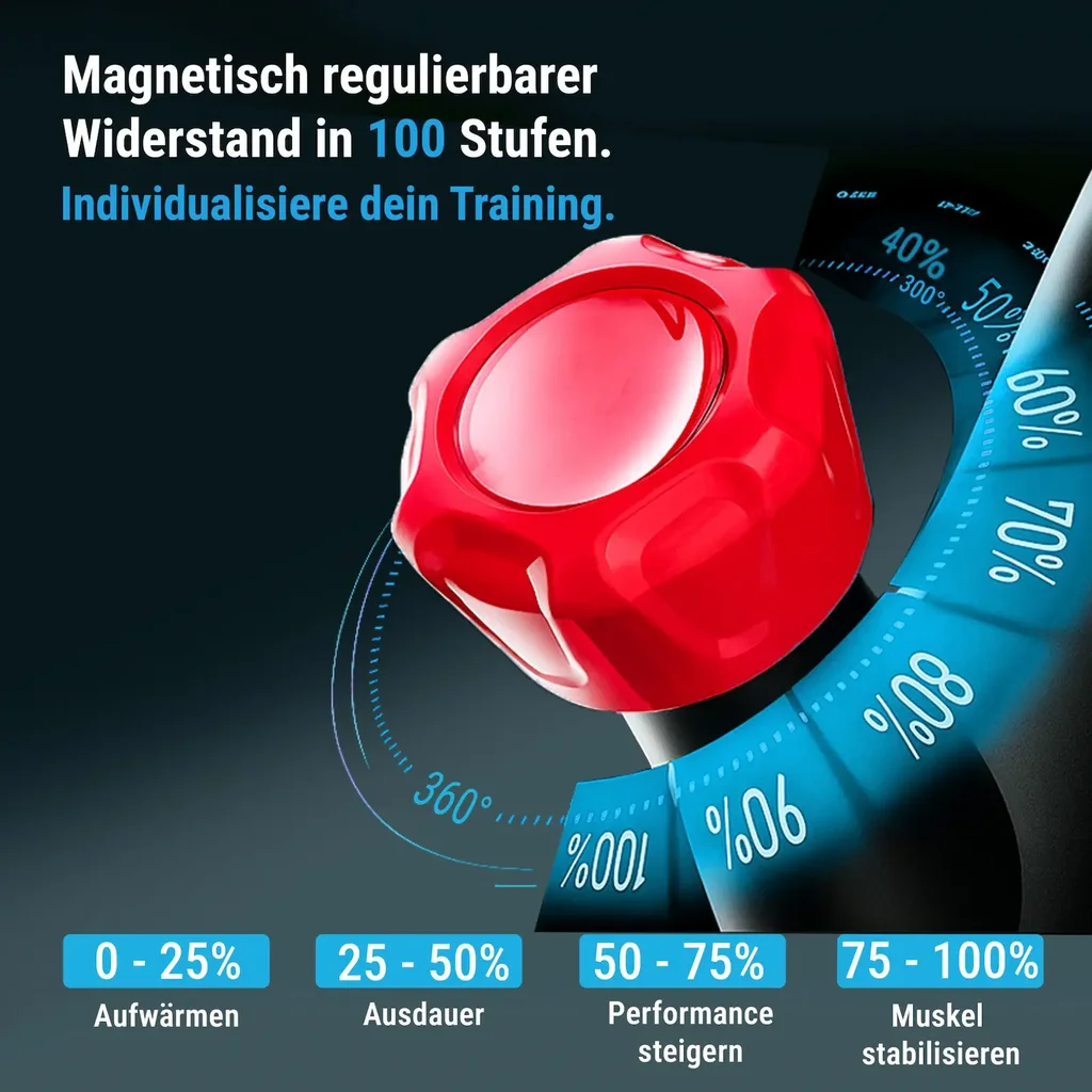 Speedbike Big Screen S11S – Indoor Cycle Widerstandsstufen
