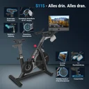 Robust components and high-quality craftsmanship of the AsVIVA Speedbike S11S at a glance