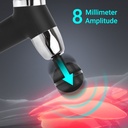 AsVIVA MGN2 massage gun, black – amplitude