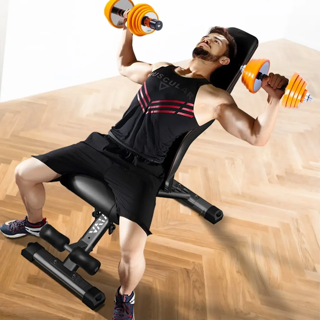 Hantelbank & Negativbank Home-Gym WB2 – Brusttraining