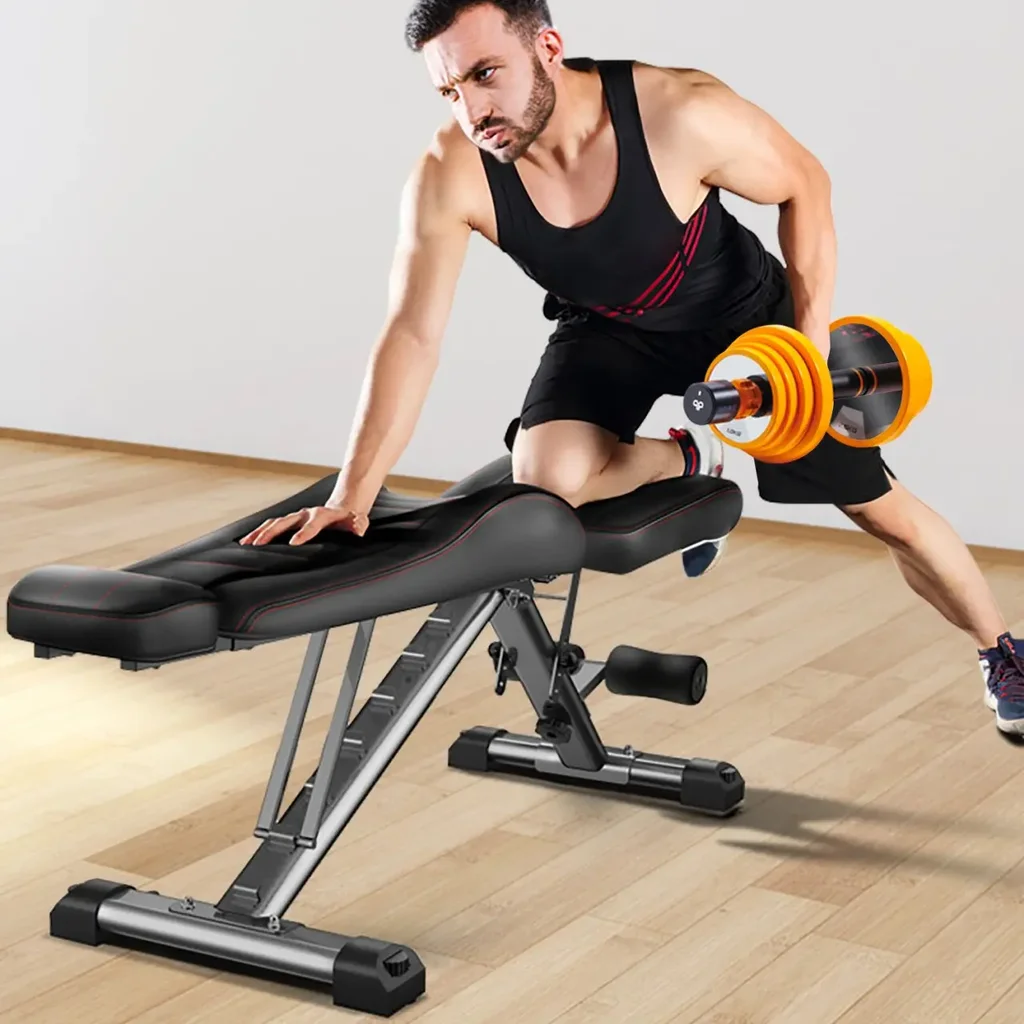 Hantelbank & Negativbank Home-Gym WB2 – Rückentraining