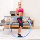 Model training with the AsVIVA Hula-Hoop hoop HH1 for a toned, flat stomach