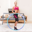 Model training with the AsVIVA Hula-Hoop hoop HH1 for a toned, flat stomach