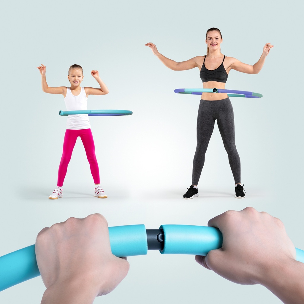 The AsVIVA Hula-Hoop HH1 is infinitely adjustable in size to fit your waist circumference
