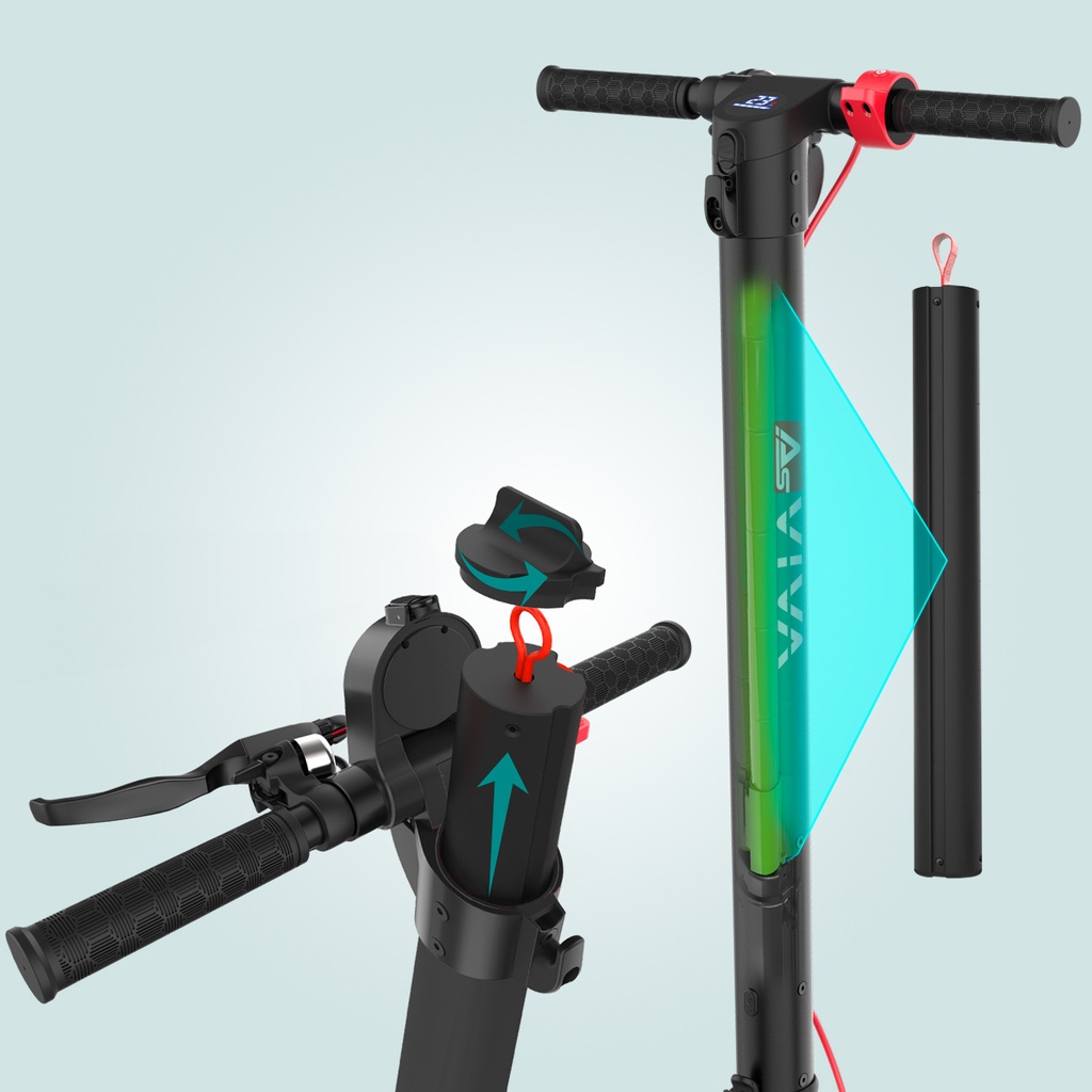 E-Scooter AsVIVA ES01 Tretroller – Akku