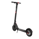 The unfolded AsVIVA ES01 e-scooter in a front-angled view with a robust deck