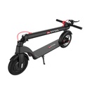 Angled view of the folded AsVIVA ES01 e-scooter