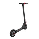 The unfolded AsVIVA ES01 e-scooter in a rear-angled view