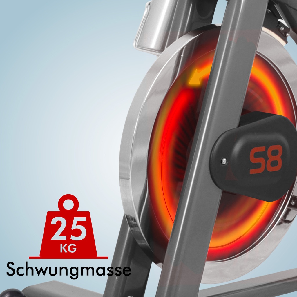 25 kg Schwungmasse – trainiere mit Schwung