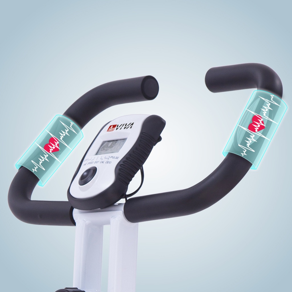 X-Bike Comfort H14 - Vorführmodell – Heimtrainer Handpulssensoren