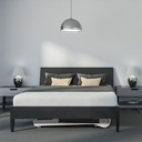 Ultra-slim design of the AsVIVA Walking Pad treadmill T211 for storage under the bed