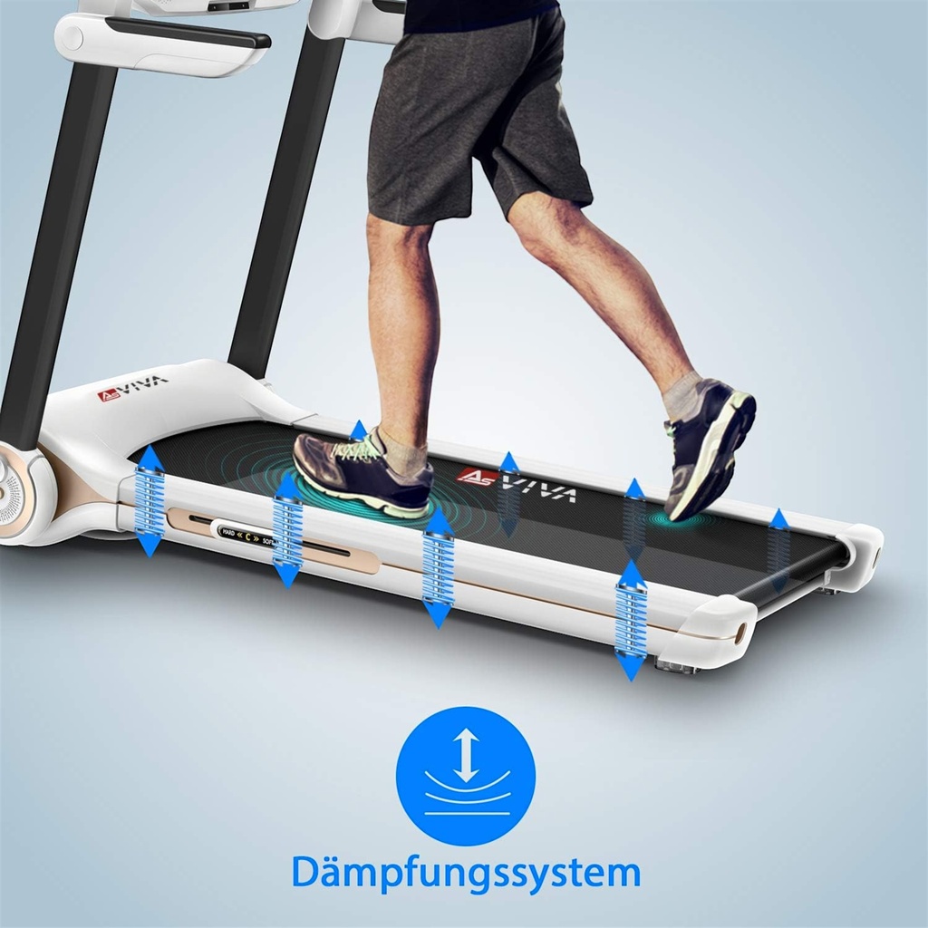Walk & Run Laufband T211 – Vorführmodell – Walking Pad Dämpfungssystem