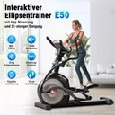 Studio features of the AsVIVA E50 Pro cross trainer at a glance for a professional workout experience