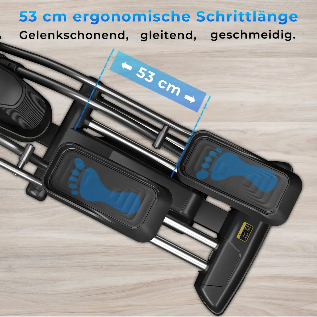Crosstrainer Smart Stair Pro E50 – Ellipsentrainer Schrittlänge