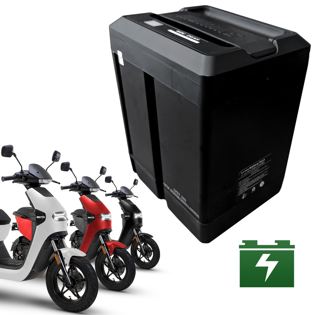[EM1_X1] AsVIVA EM1 E-Roller 60V 20Ah Panasonic Akku - Antrieb und Akku