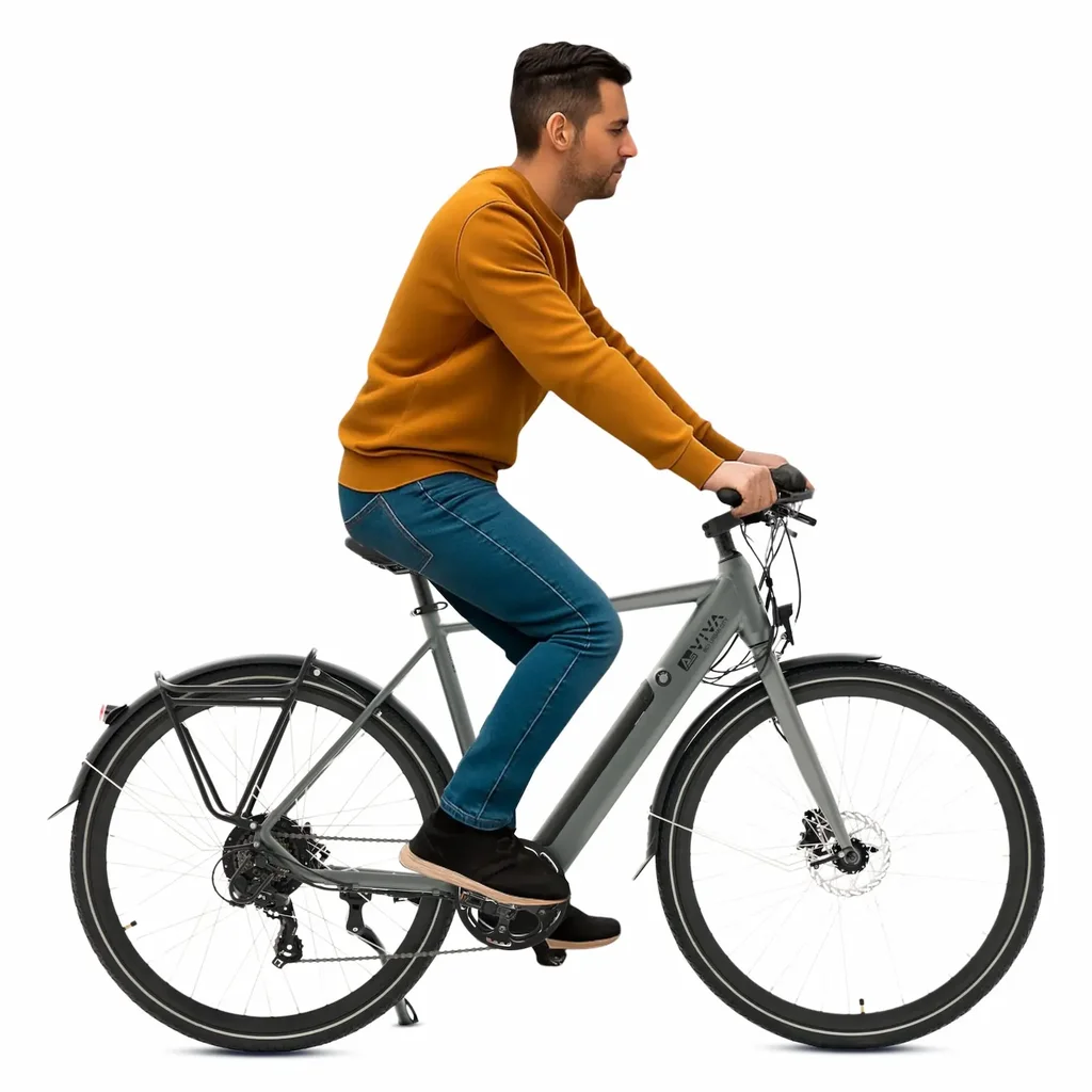 AsVIVA Urban City E-Bike BC1C – 28 Inch - Product View