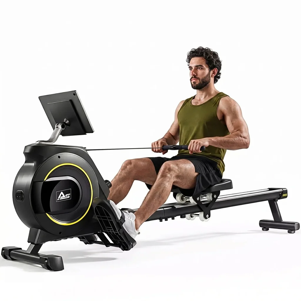 RA11 Magnetic Rowing Machine (NEW, Black)